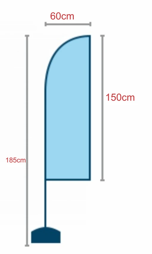 WIND BANNER - FACA - 180m